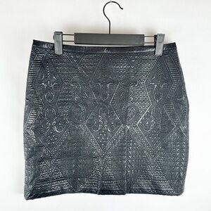 Black Textured Skirt | US Size Medium